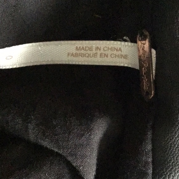 Free People Black Leather Skirt - Picture 8 of 10